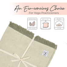 Load image into Gallery viewer, Organic Cotton Yoga Blanket
