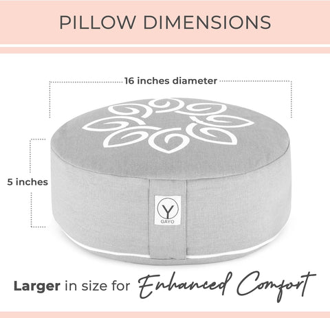 Premium Buckwheat Meditation Cushion 4 | Gayo Shop