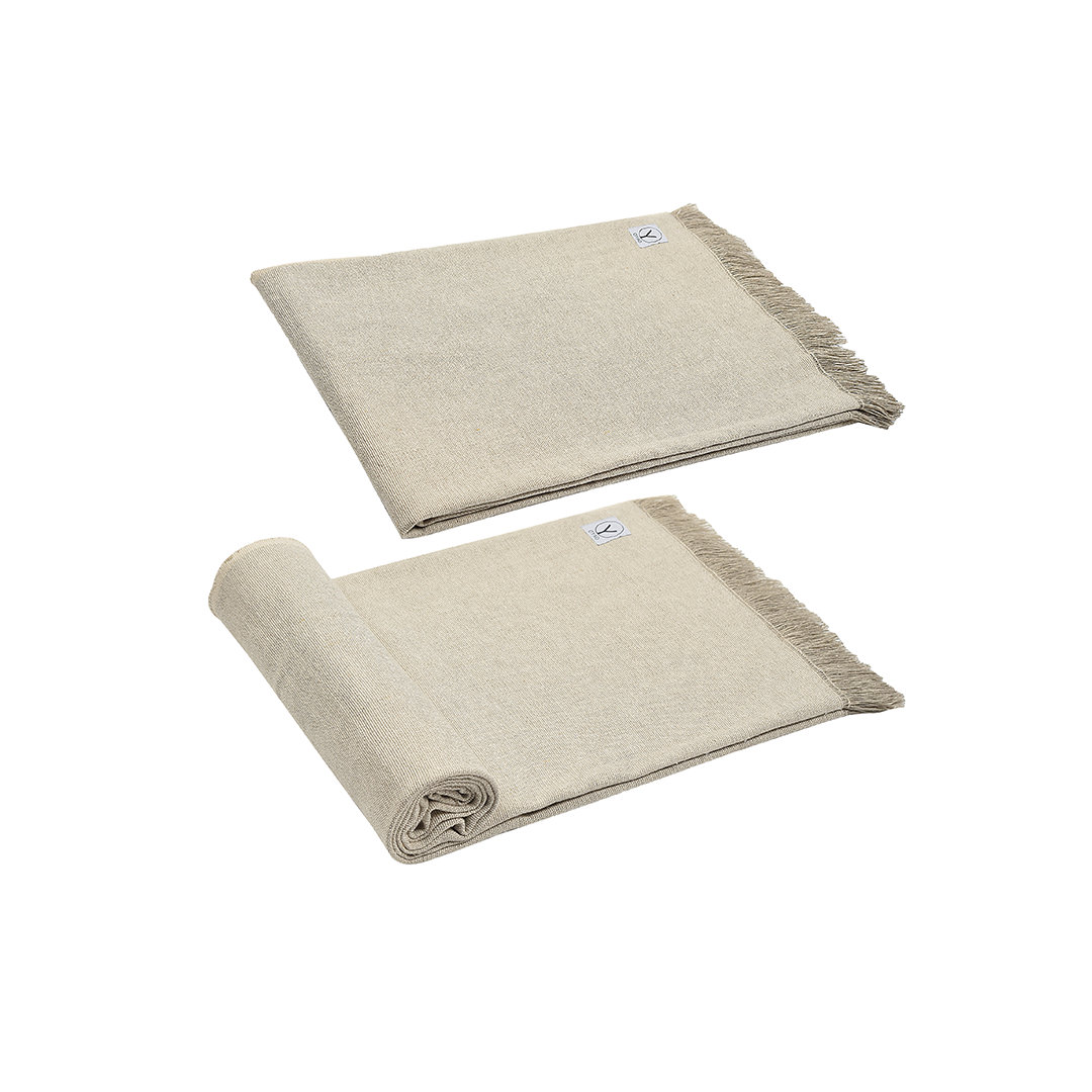 Hemp & Organic Cotton Yoga Blanket