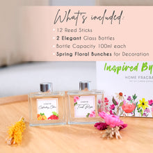 Load image into Gallery viewer, Fresh Spring Fragrance – Reed Diffuser Set
